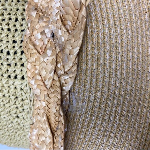 Panama Hat Multiple Natural Straw Blends Braided Band Vacation Summer Beach Hat - Picture 8 of 8